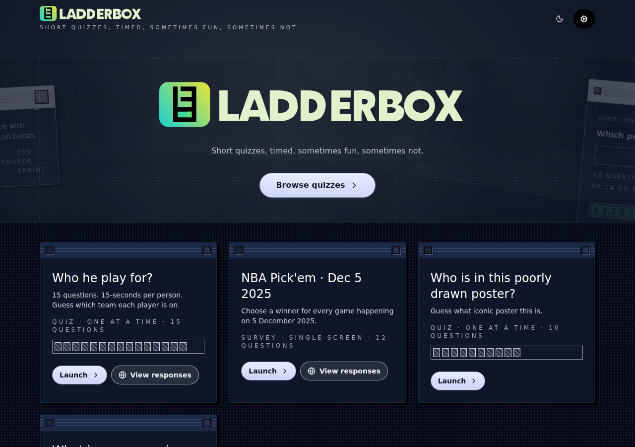 Ladderbox
